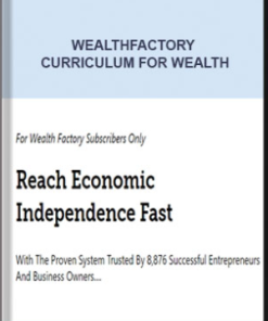 Wealthfactory – Curriculum for Wealth