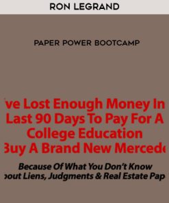 RON LEGRAND PAPER POWER BOOTCAMP