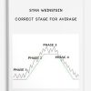 Correct Stage for Average by Stan Weinstein