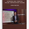 Hypnosis and Tinnitus – Online Certification Course by John Melton