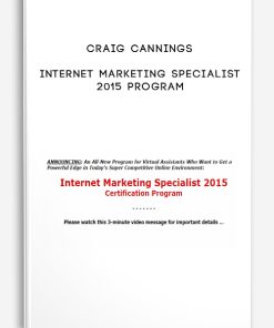 Internet Marketing Specialist 2015 Program by Craig Cannings
