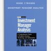 Investment Manager Analysis by Frank J.Travers