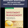 Investment Management – Securities and Portfolio Management