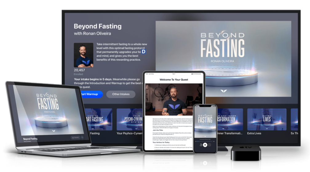 Beyond Fasting By Ronan Oliviera - MindValley