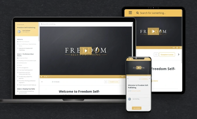 Freedom Self-Publishing Video Course By Sean Dollwet