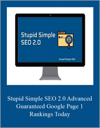 Stupid Simple SEO 2.0 Advanced – Guaranteed Google Page 1 Rankings Today