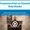 Ecommerce Print-on-Demand By Ricky Mataka
