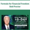 Formula for Financial Freedom By Bob Proctor