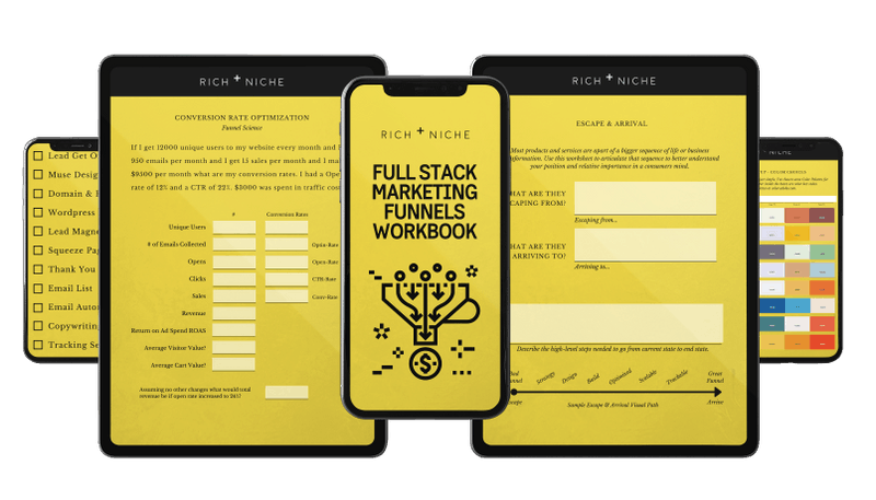 Full Stack Marketing Funnels By Rich+Niche