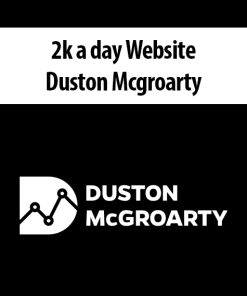 2k a day Website By Duston Mcgroarty