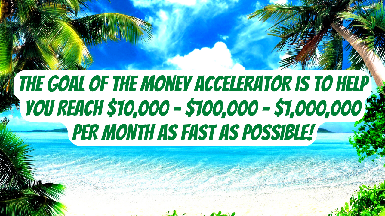 The Money Accelerator By Benjamin Fairbourne - Learning Machines
