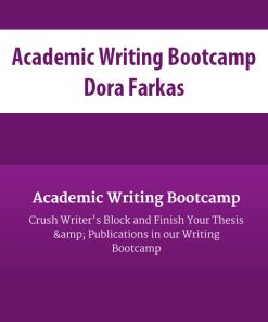 Academic Writing Bootcamp By Dora Farkas