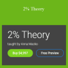 Anna Macko – 2% Theory