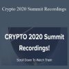 Bryce Paul & Aaron Malone – Crypto 2020 Summit Recordings