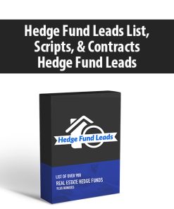 Hedge Fund Leads List, Scripts, & Contracts By Hedge Fund Leads