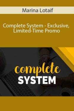 Marina Lotaif – Complete System – Exclusive, Limited-Time Promo