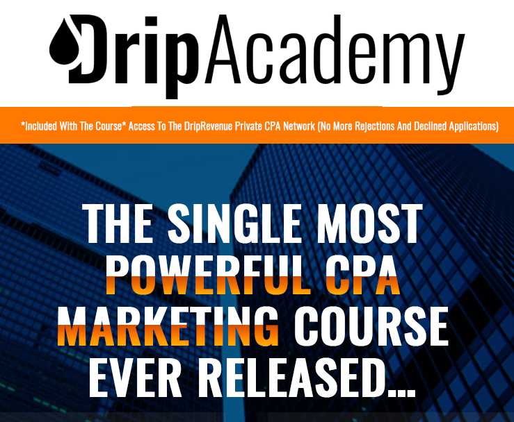Drip Academy 2018 By Phil Mentoring