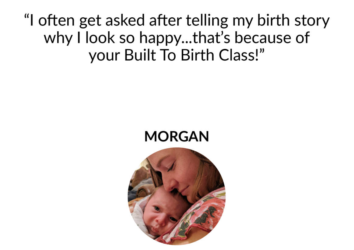 The Built To Birth Online Course Part I & II Bundle By Bridget Teyler