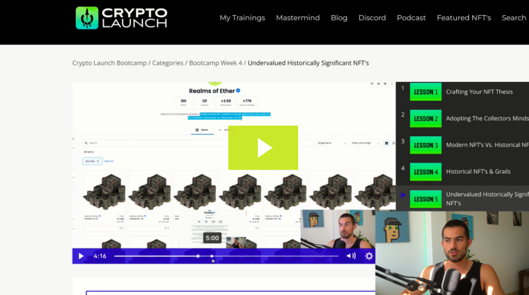 The Crypto Launch Bootcamp By Sebastian Gomez 