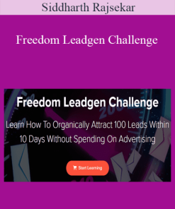 Siddharth Rajsekar – Freedom Leadgen Challenge