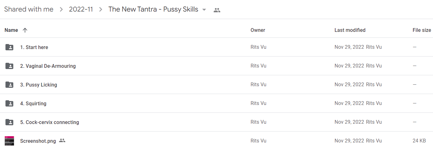 The New Tantra - Pussy Skills2